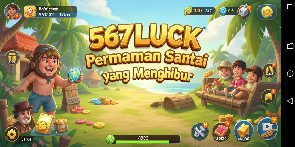 Screenshot gameplay 567LUCK yang menampilkan level yang menarik.