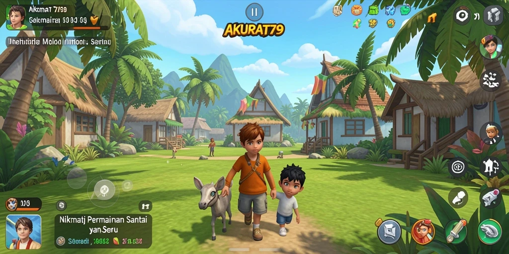 Screenshot dari gameplay AKURAT79 yang penuh keseruan.