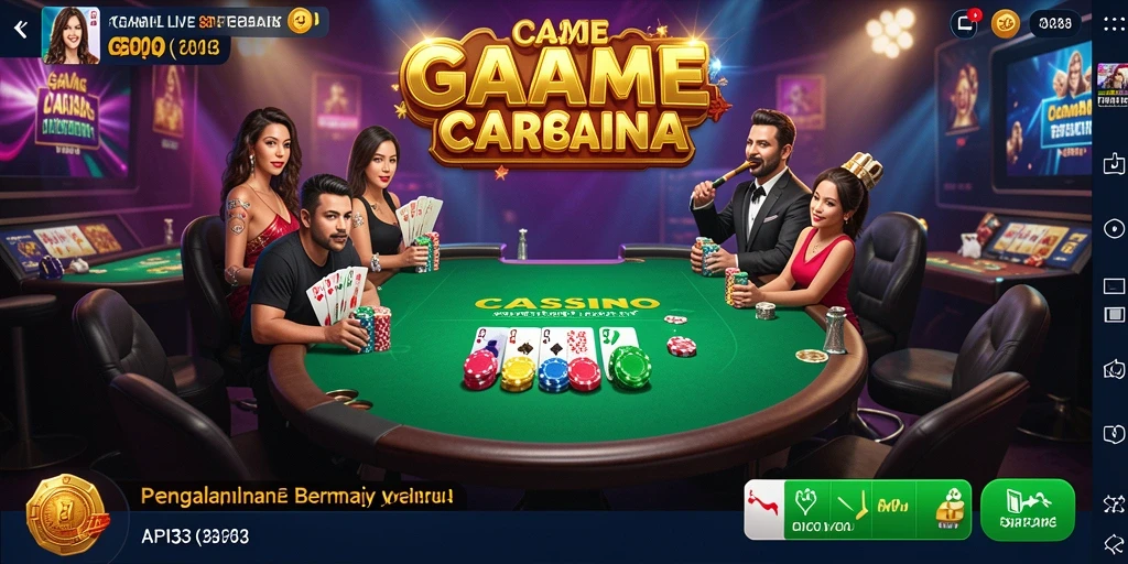 Gameplay Live Casino API33 yang menarik dan interaktif.