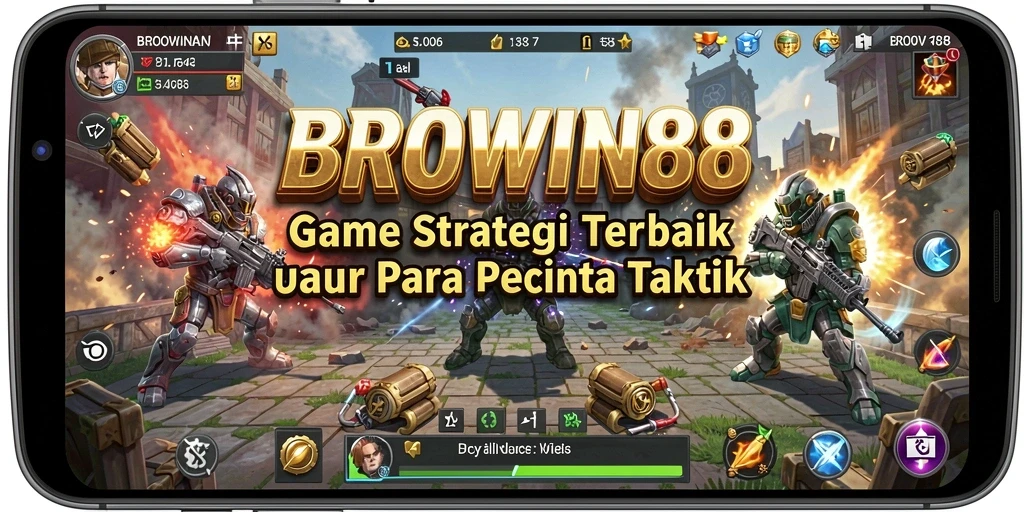 Tampilan menggembirakan dari gameplay BROWIN88 saat menghadapi lawan.