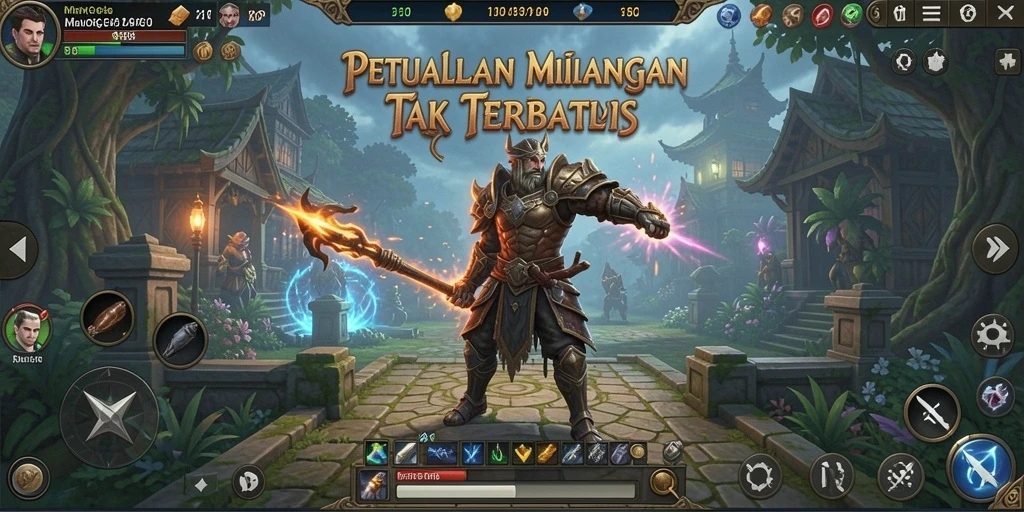 Tampilan gameplay menarik dari IDRRP yang memukau.