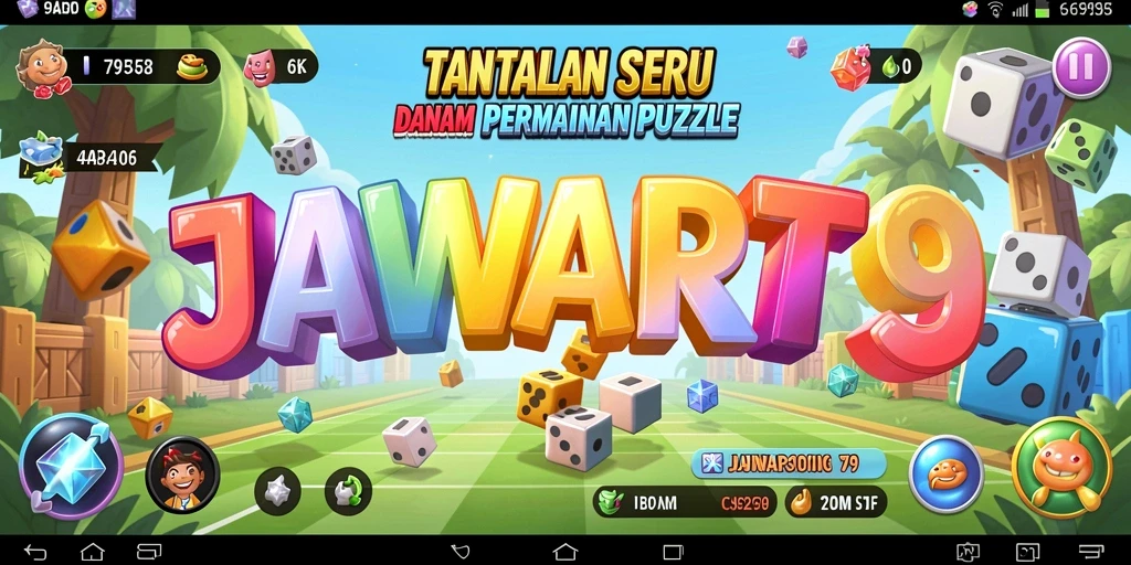 Screenshot gameplay JAWARA79 yang menampilkan level puzzle yang menantang.