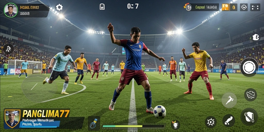 Tampilan gameplay seru di PANGLIMA77 dengan grafis yang menawan.