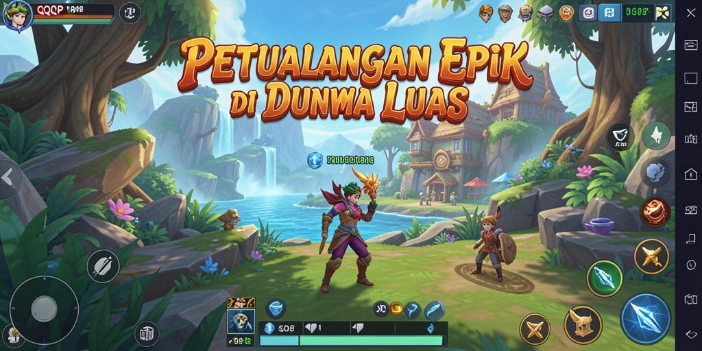Tangkap aksi menarik dari gameplay QQRP yang mendebarkan.
