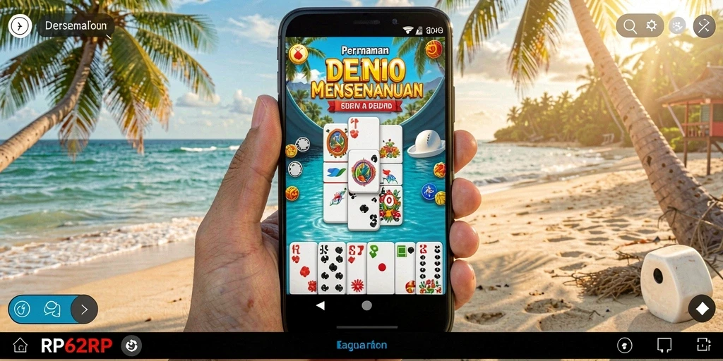 Screenshot gameplay Domino yang seru dan menegangkan.