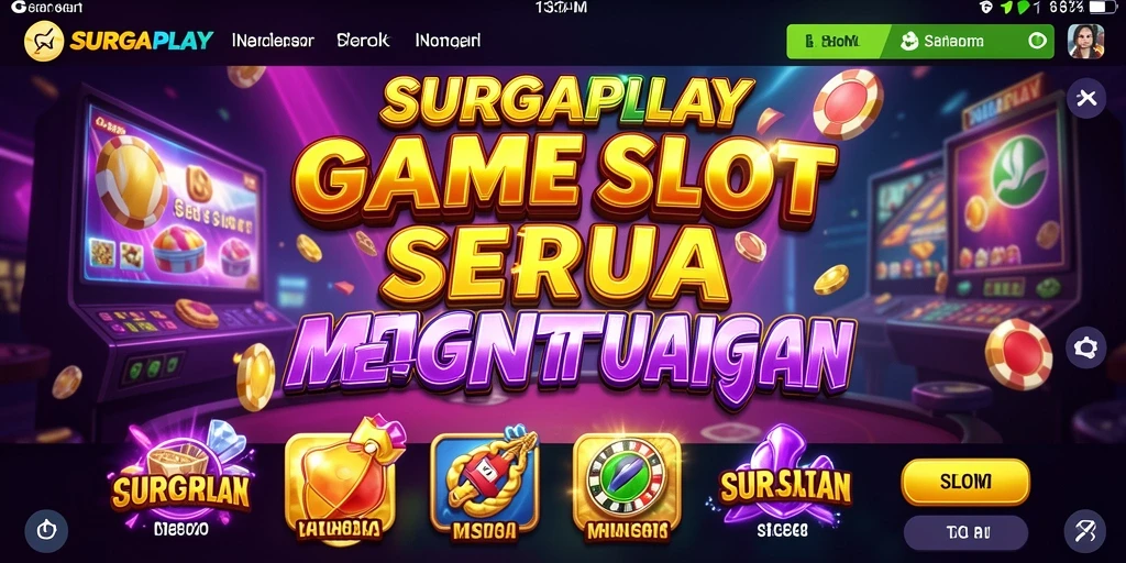 Tampilan menarik gameplay SURGAPLAY Slot yang mengasyikkan.